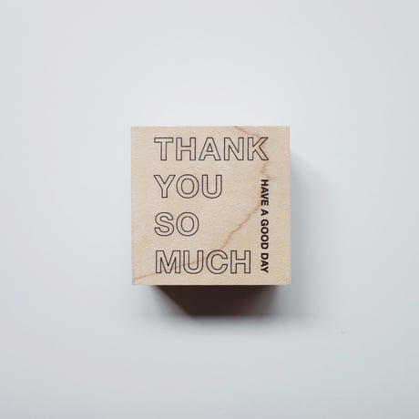 スタンプ - THANK YOU SO MUCH -
