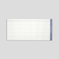 WEEKLY&MONTHLY memopad - BLUE -