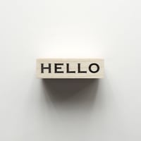 スタンプ - HELLO -