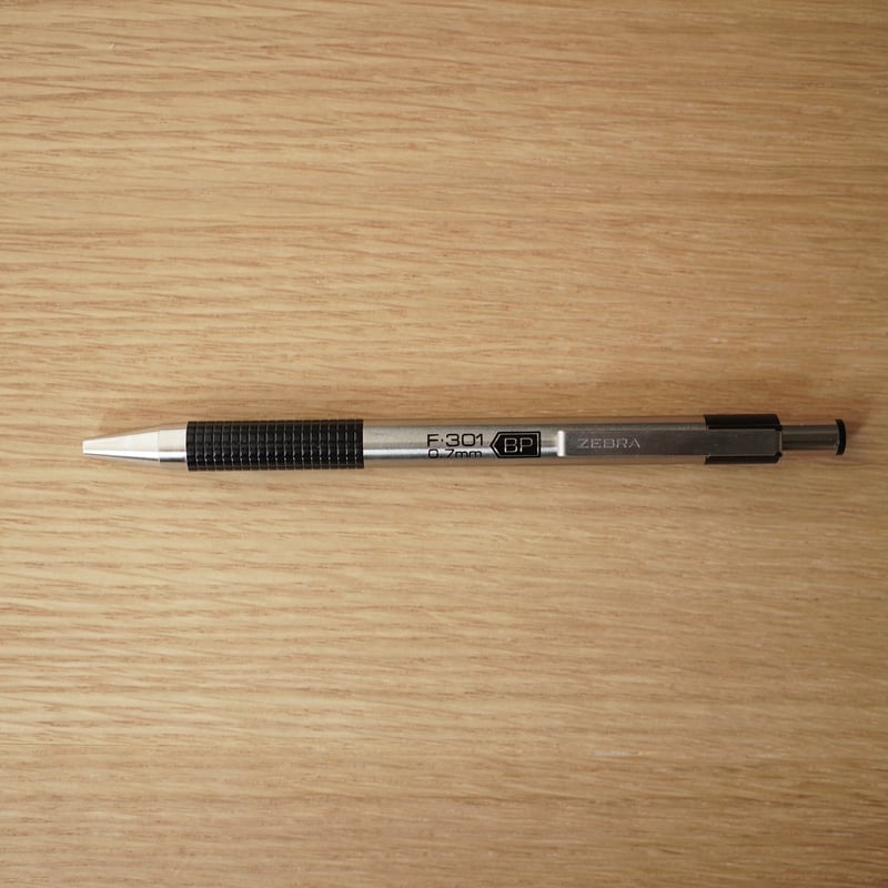 ゼブラ F−301BP ボールペン07 ノック式（1本） | DIALOG NOTEBOOK