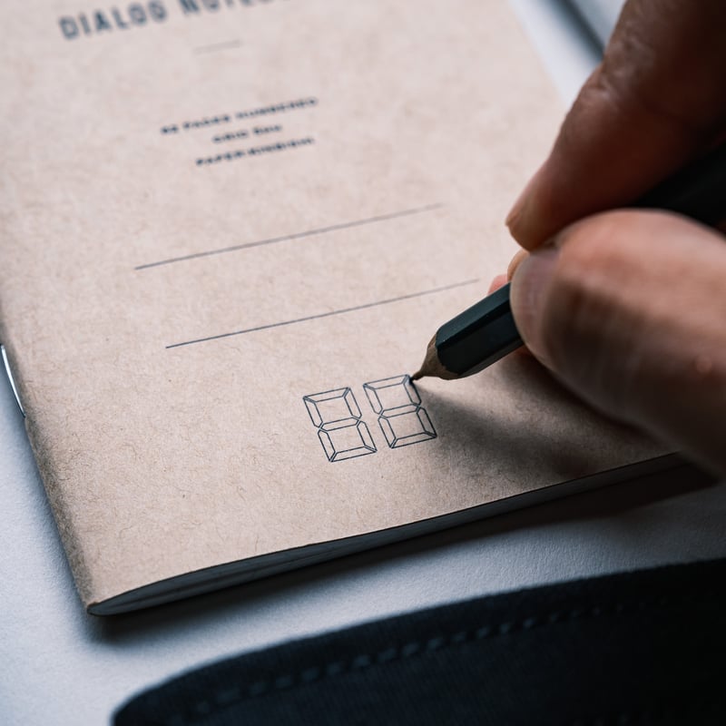 ダイアログノート（3冊パック）｜DN001（方眼） | DIALOG NOTEBOOK STORE