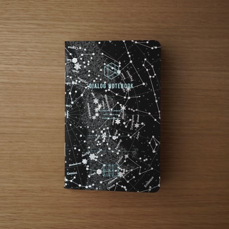 限定版ダイアログノートプレミアム「綺羅星紙」（3冊セット）｜DN002（ドット方眼）★