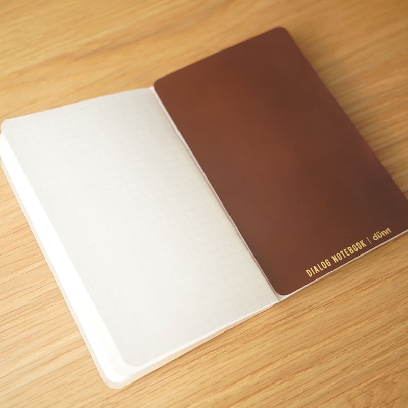 dünn DN本革下敷き（限定カラー｜ブラウン） | DIALOG NOTEBOOK STORE