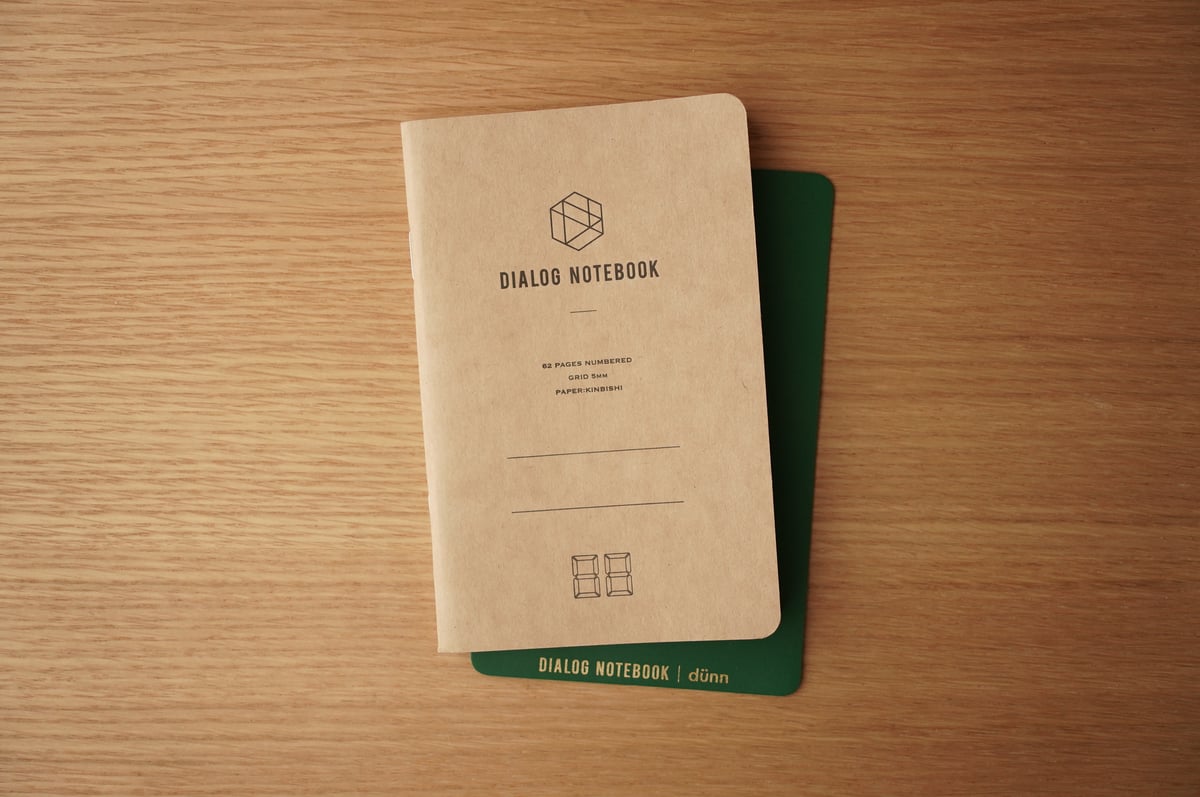 dünn DN本革下敷き（グリーン） | DIALOG NOTEBOOK STORE