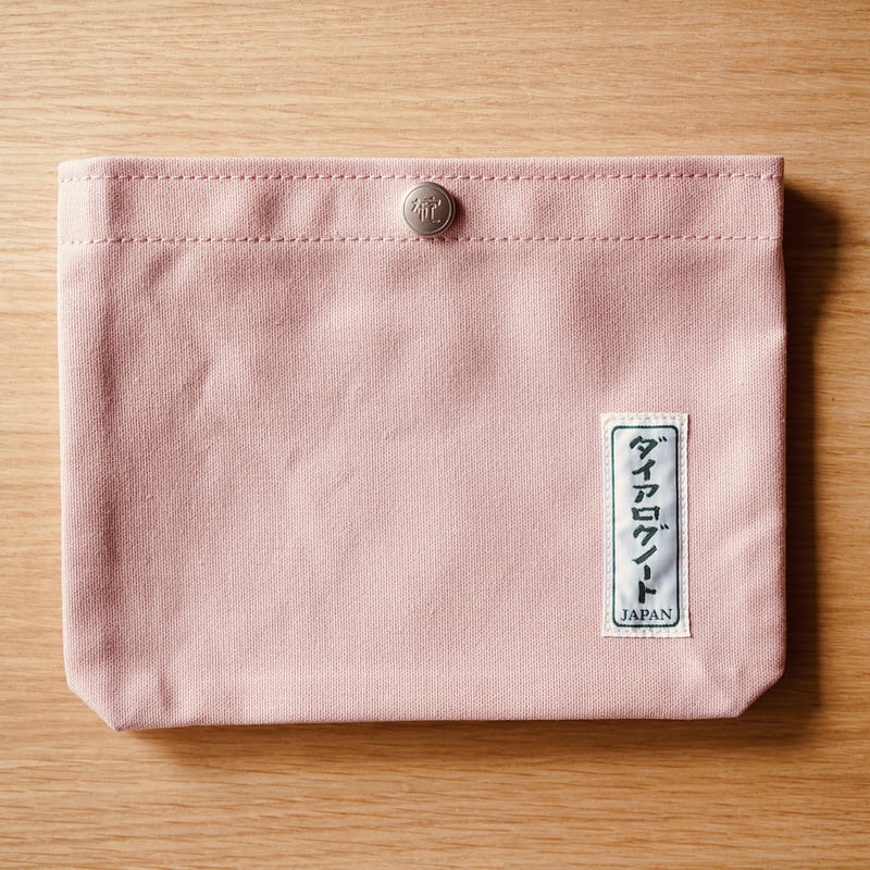 ダイアログノートポーチ（桜） by 一澤信三郎帆布 | DIALOG NOTEBOOK STORE