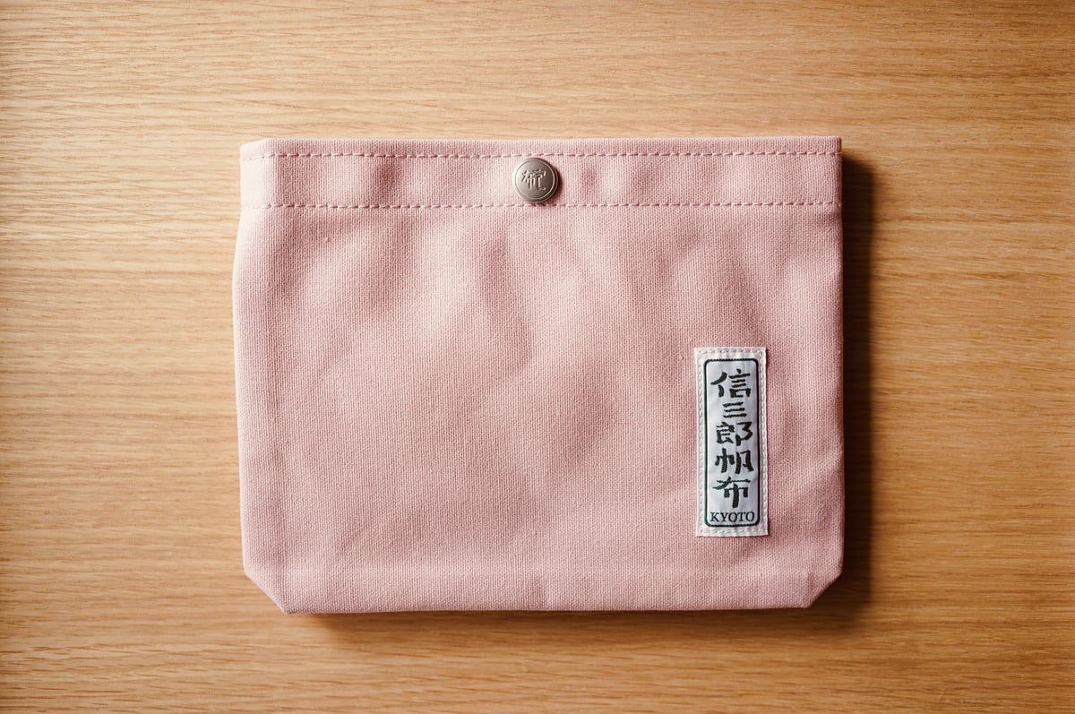 ダイアログノートポーチ（桜） by 一澤信三郎帆布 | DIALOG NOTEBOOK STORE