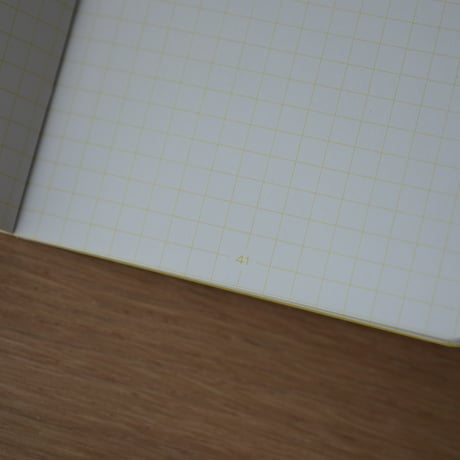 限定版ダイアログノート「レモンイエロー by iiro」（3冊セット）｜DN001（方眼）
