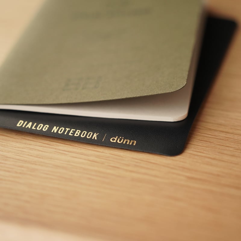 dünn DN本革下敷き（ブルーブラック） | DIALOG NOTEBOOK STORE