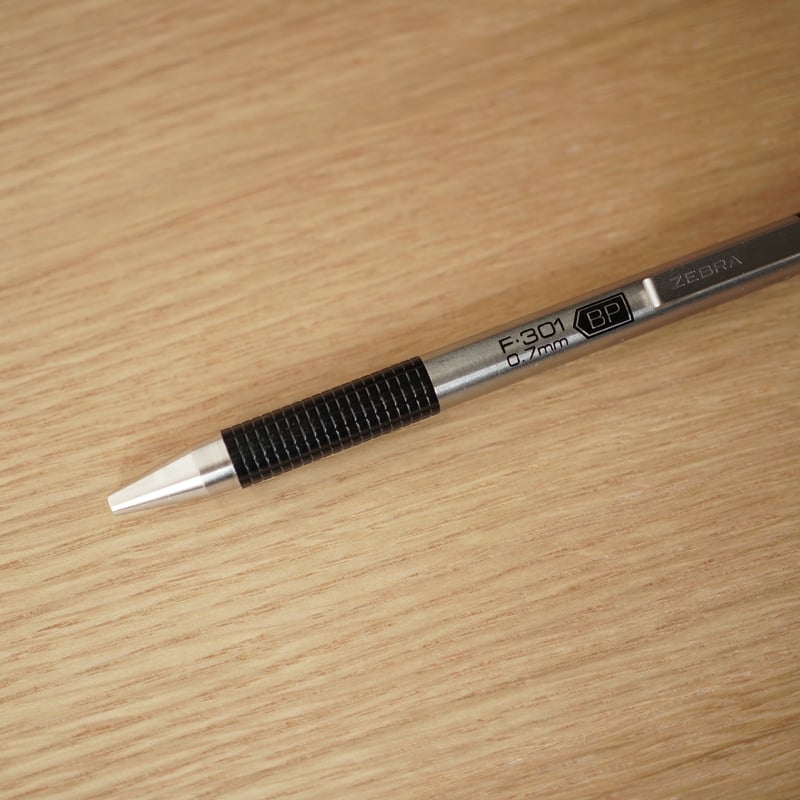 ゼブラ F−301BP ボールペン07 ノック式（1本） | DIALOG NOTEBOOK