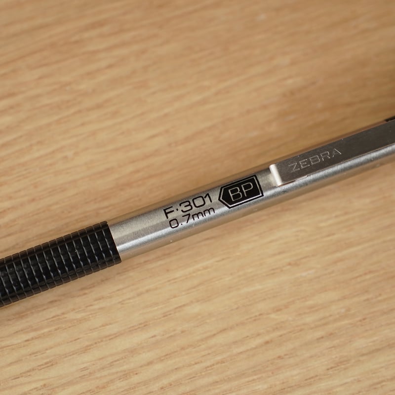ゼブラ F−301BP ボールペン07 ノック式（1本） | DIALOG NOTEBOOK