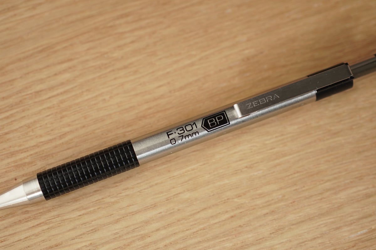 ゼブラ F−301BP ボールペン07 ノック式（1本） | DIALOG NOTEBOOK
