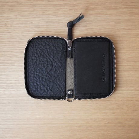 minimaround｜シンプルで自由な小さい財布（ブラック）CT09