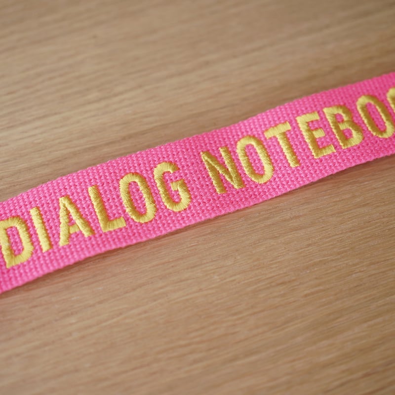 DNラゲージタグ（ピンク・英語） | DIALOG NOTEBOOK STORE