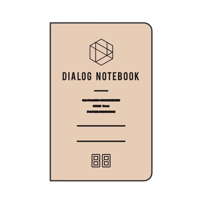 ダイアログノートピンバッジ（方眼モデル） | DIALOG NOTEBOOK STORE