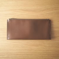 dünn パスポート＆ペンケース（限定カラー｜ブラウン）