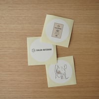 ダイアログノートオリジナルシール（3枚セット）