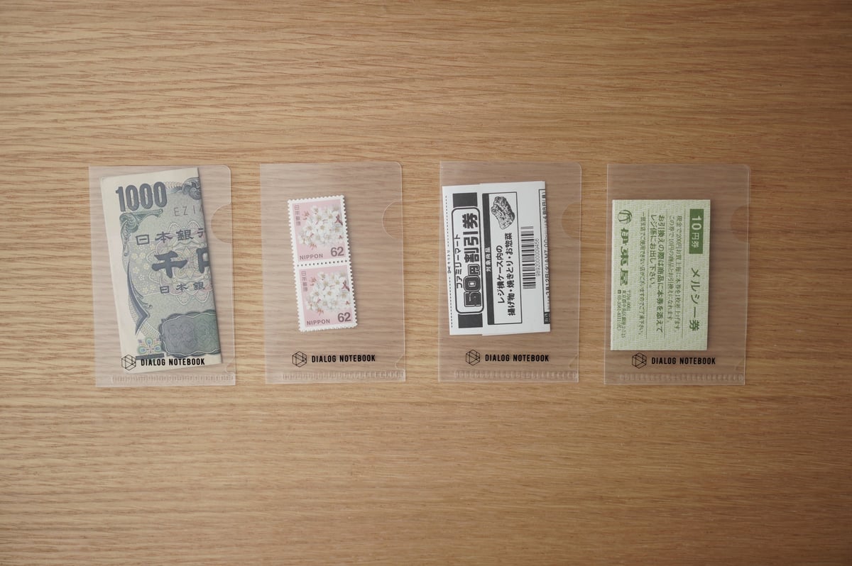 カードサイズクリアホルダー（1個） | DIALOG NOTEBOOK STORE