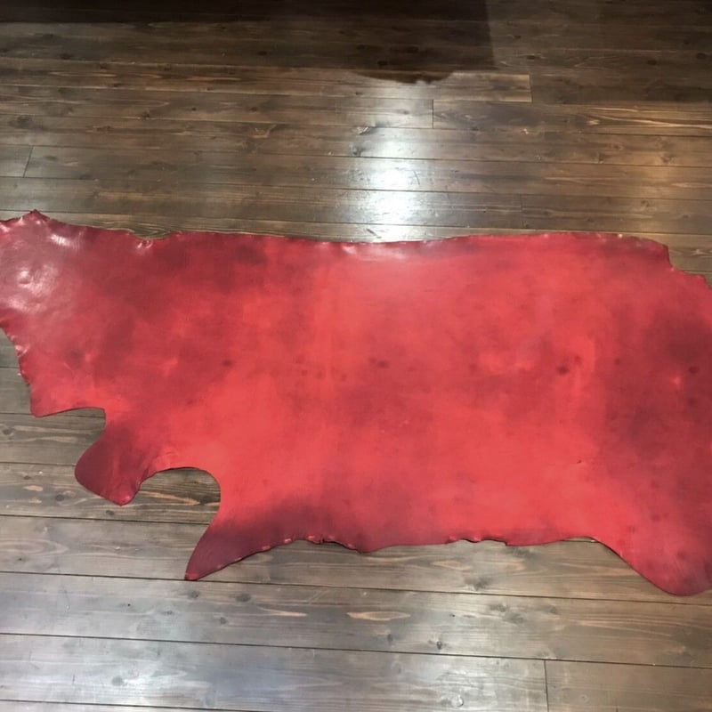 DNレザーノートカバー（ダブルオイルアンティークヌメ革・レッド