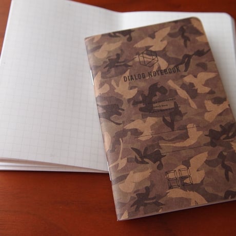 限定版ダイアログノート「カモフラージュ」（3冊セット）｜DN001（方眼）