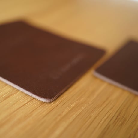 DNレザーコースター（エルバマット）2個セット