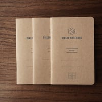 ダイアログノートプレミアム（3冊セット）｜バンクペーパー・ライト（方眼）