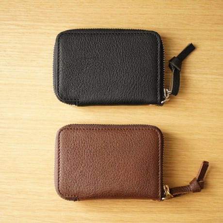 minimaround｜シンプルで自由な小さい財布（マロン）CT10