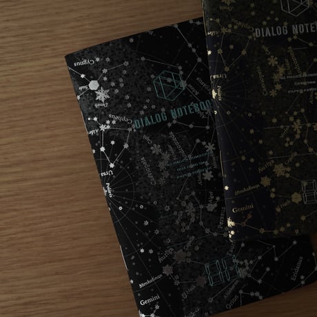 限定版ダイアログノートプレミアム「綺羅星紙」（3冊セット）｜DN002（ドット方眼）★