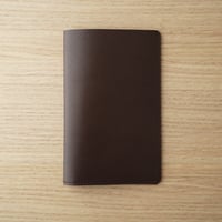 dunn ダイアログノート栃木レザーノートカバー（チョコ）