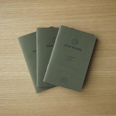 3か月定期便｜ダイアログノート（3冊パック）｜DN004（無地）【5%OFF】