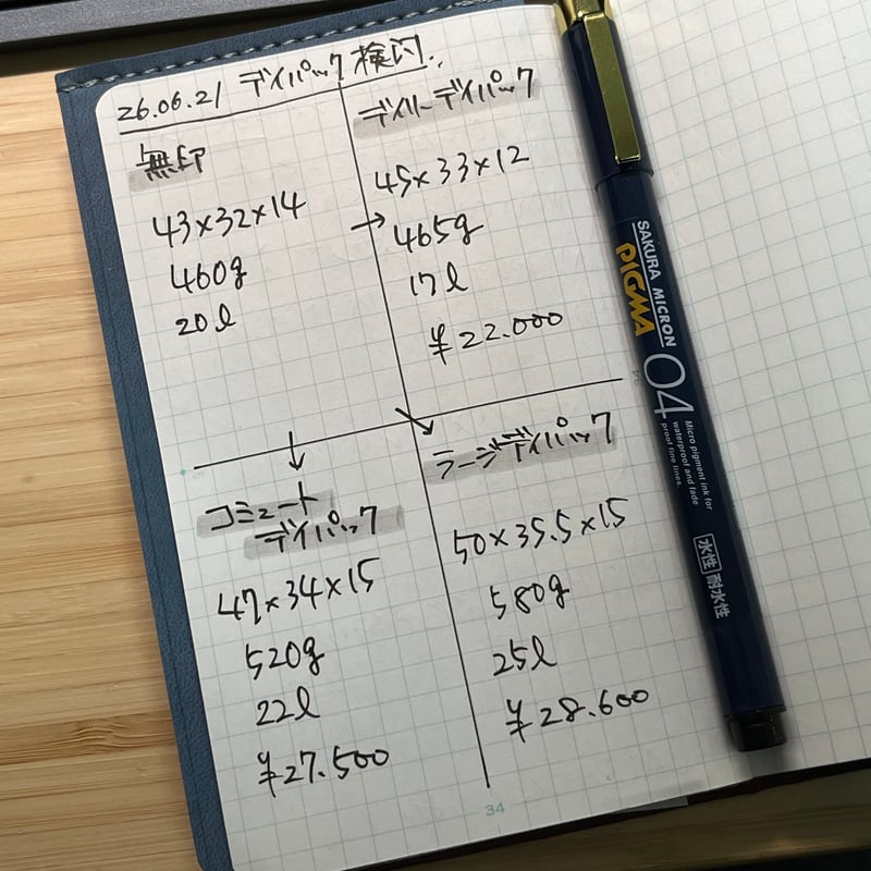 3か月定期便｜ダイアログノート（3冊パック）｜DN001（方眼）【おまけ