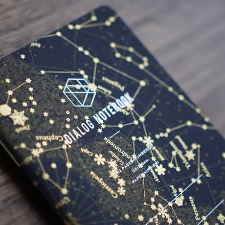 限定版ダイアログノートプレミアム「綺羅星紙」（3冊セット）｜DN001（方眼）☆
