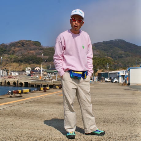 強くなるスウェット 桃色