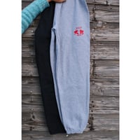 強くなるスウェットパンツ グレー