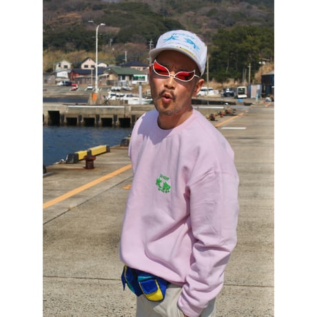 強くなるスウェット 桃色