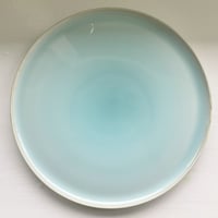 青白磁 8寸皿
