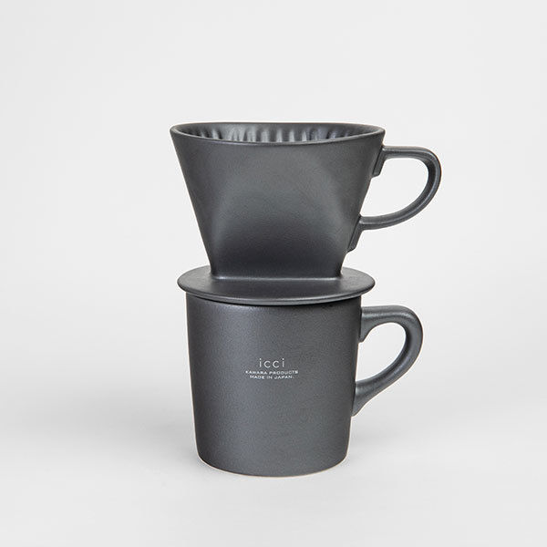 kawara dripper set / 瓦のドリッパーセット - L | icci KAWA
