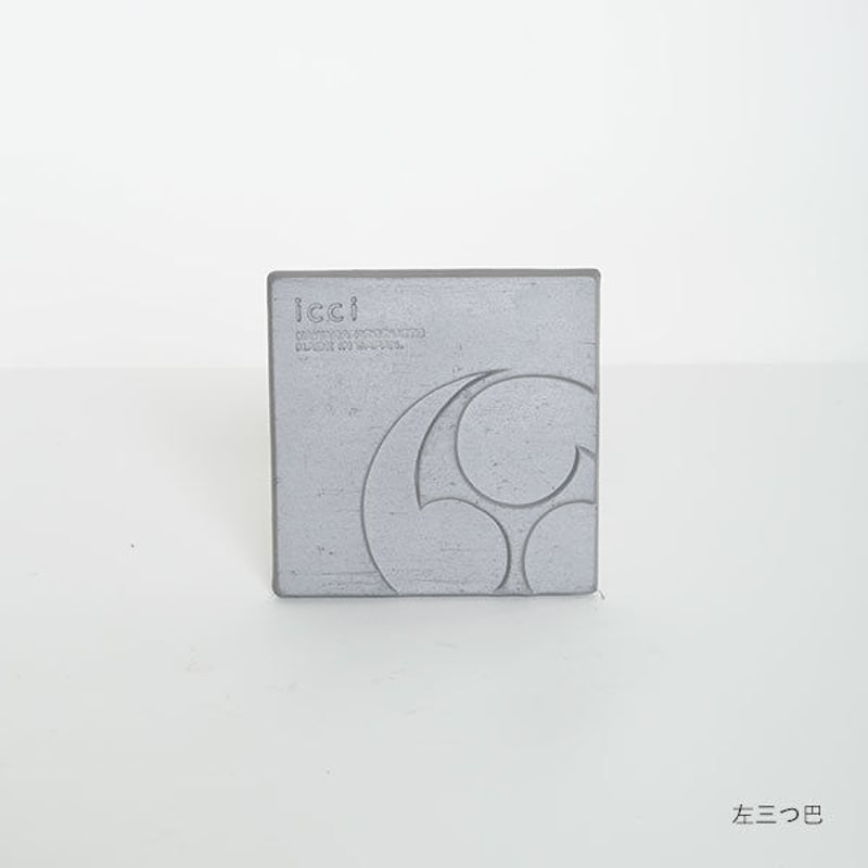 kawara coaster / 瓦のコースター（家紋・5種） | icci kawara p...