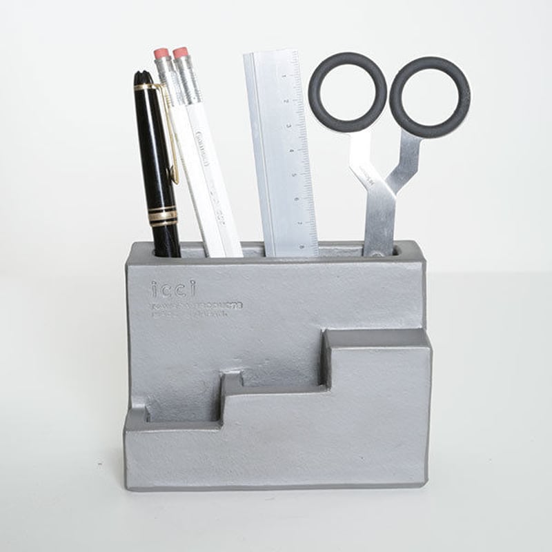 PING 小物 ペン立て kawara pen stand / 瓦ペン立て | icci KAWARA PRODUCTS