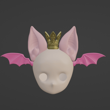 【受注】コウモリ耳　塗装メニュー