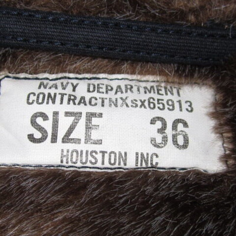 ヒューストン　デッキジャケット　サイズ38 紺色　ネイビー