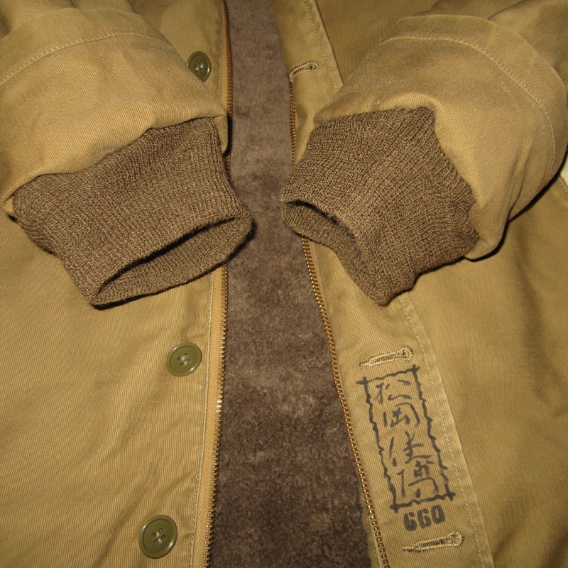 キャブクロージング N-1デッキジャケット Lサイズ40 クジラ 鷲 USN