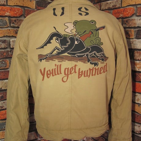 ヒューストン N-1デッキジャケット Mサイズ36 USN 裏ボア 松岡佳博 SALE，新作登場 ヒューストン N-1デッキジャケット Mサイズ36 身幅広め