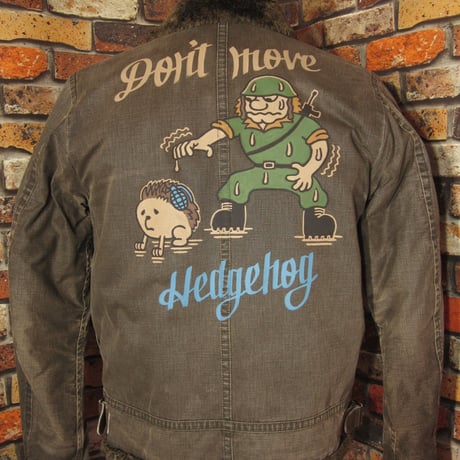 ジョンブル B-3 フライトジャケット XLサイズ42 リス 裏ボア 松岡佳博 松岡佳博 STORE