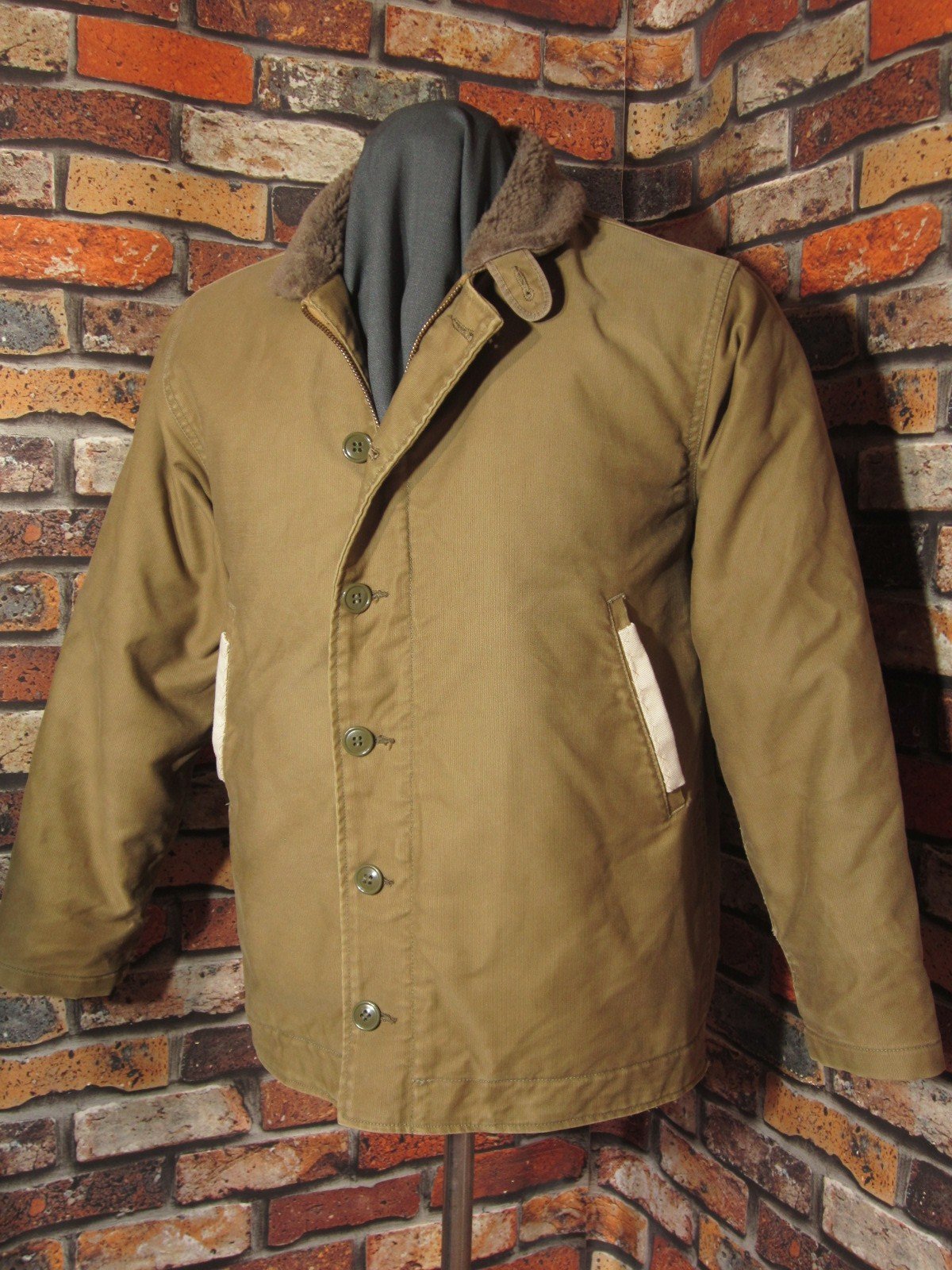 キャブクロージング N-1デッキジャケット Lサイズ40 クジラ 鷲 USN