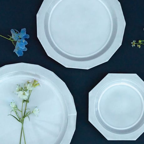 Dish Plate　L  / Blanc
