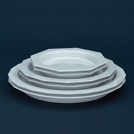Dish Plate　L  / Blanc