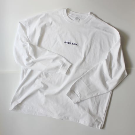 刺繍ロゴロングTシャツ