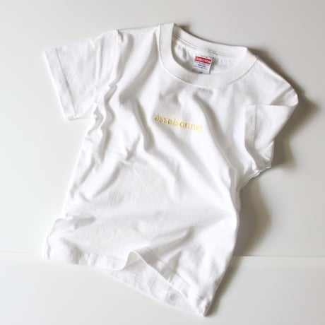 刺繍ロゴTシャツ（キッズサイズ）