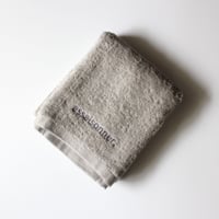 刺繍ロゴフェイスタオル