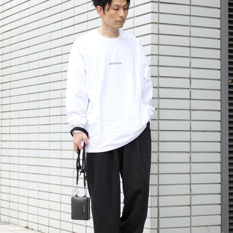 刺繍ロゴロングTシャツ